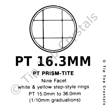 GS PT 16.3mm Watch Crystal