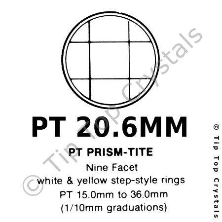 GS PT 20.6mm Watch Crystal - Click Image to Close