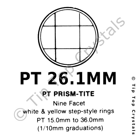 GS PT 26.1mm Watch Crystal - Click Image to Close