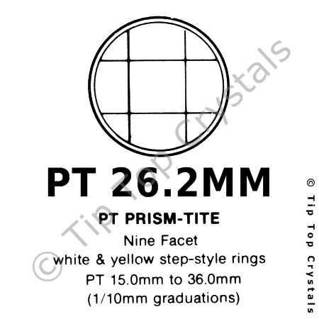 GS PT 26.2mm Watch Crystal