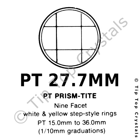 GS PT 27.7mm Watch Crystal