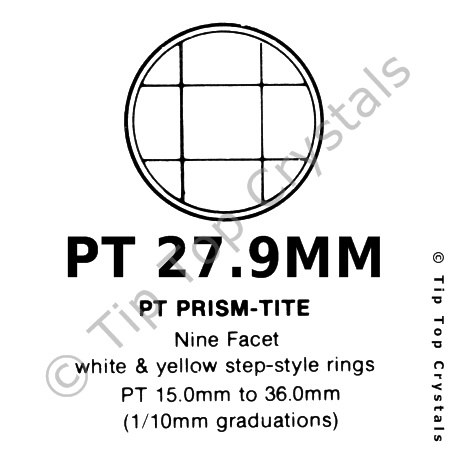 GS PT 27.9mm Watch Crystal - Click Image to Close