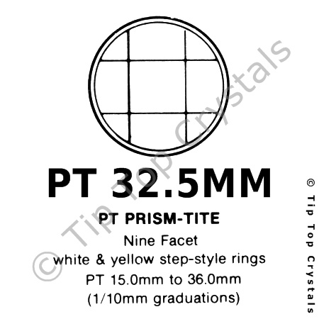GS PT 32.5mm Watch Crystal