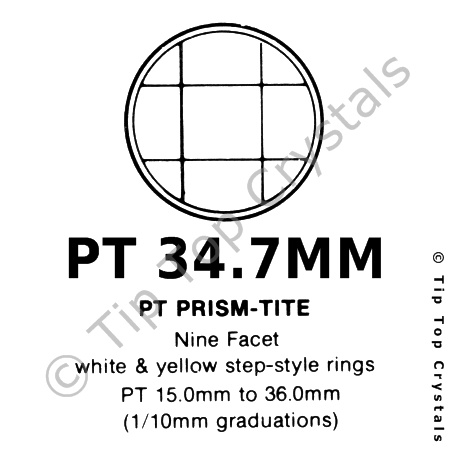 GS PT 34.7mm Watch Crystal - Click Image to Close