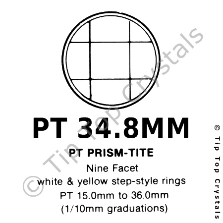 GS PT 34.8mm Watch Crystal - Click Image to Close