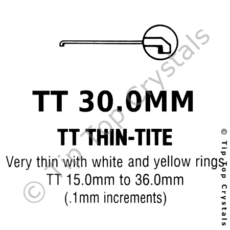 GS TT 30.0mm Watch Crystal