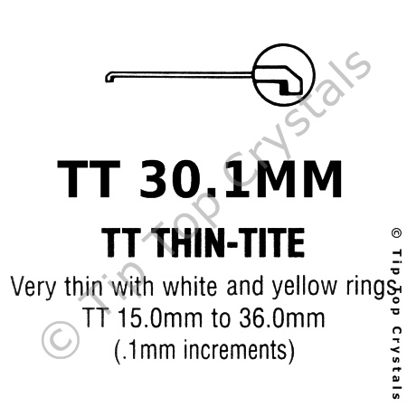 GS TT 30.1mm Watch Crystal