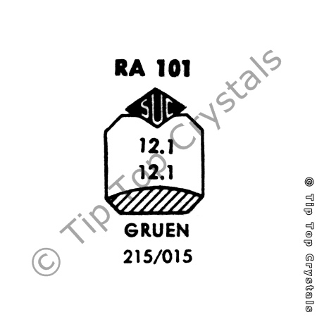 SUC RA101 Watch Crystal