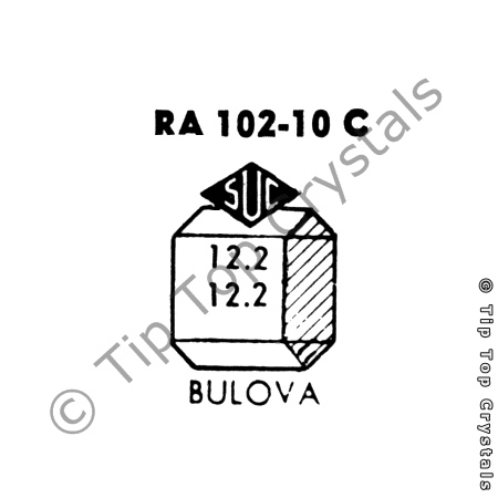 SUC RA102-10C Watch Crystal