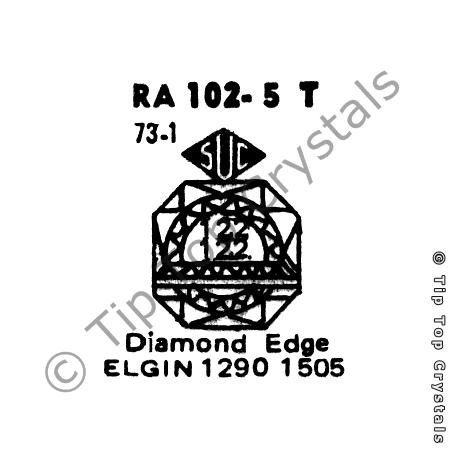 SUC RA102-5T Watch Crystal