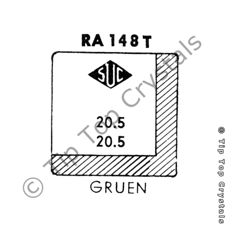SUC RA148T Watch Crystal