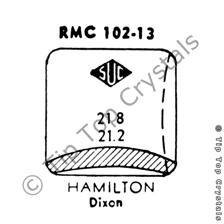 SUC RMC102-13 Watch Crystal