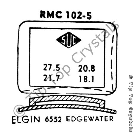 SUC RMC102-5 Watch Crystal