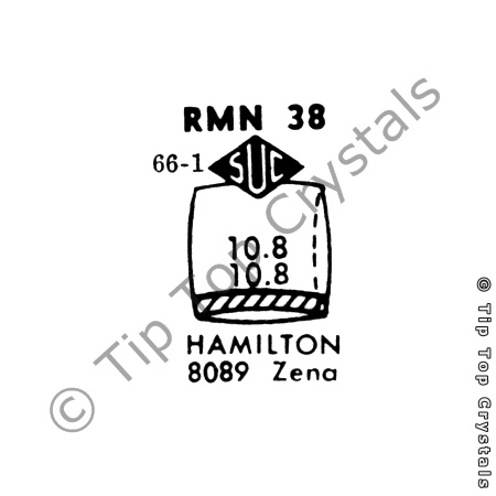 SUC RMN38 Watch Crystal