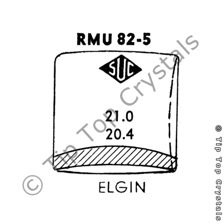 SUC RMU82-5 Watch Crystal