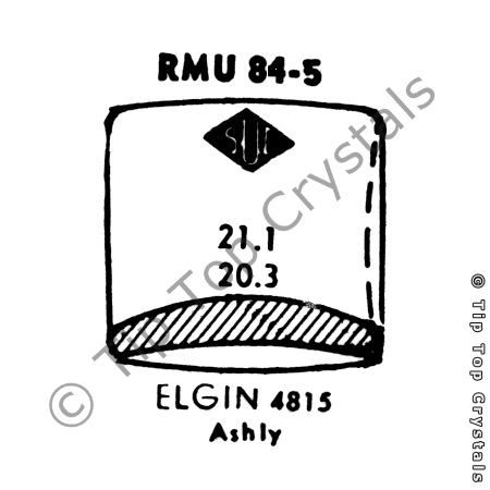 SUC RMU84-5 Watch Crystal