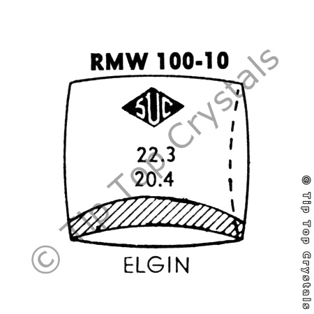 SUC RMW100-10 Watch Crystal