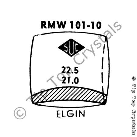 SUC RMW101-10 Watch Crystal