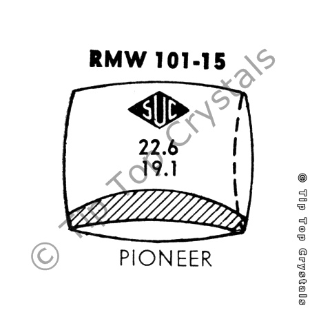 SUC RMW101-15 Watch Crystal