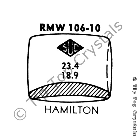 SUC RMW106-10 Watch Crystal