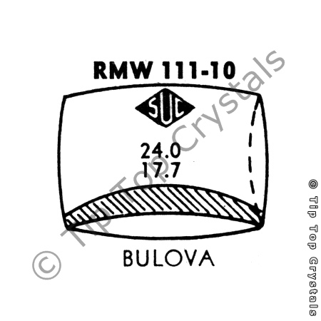 SUC RMW111-10 Watch Crystal