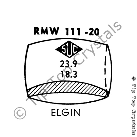 SUC RMW111-20 Watch Crystal