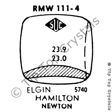 SUC RMW111-4 Watch Crystal
