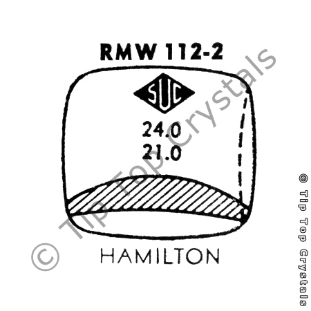 SUC RMW112-2 Watch Crystal