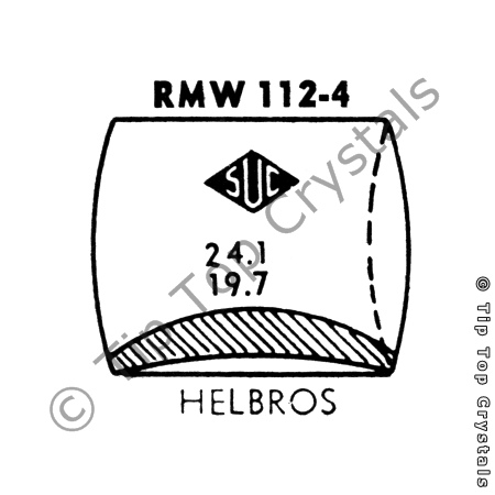 SUC RMW112-4 Watch Crystal