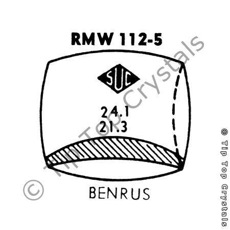 SUC RMW112-5 Watch Crystal