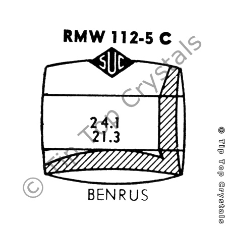 SUC RMW112-5C Watch Crystal