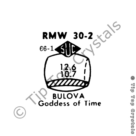 SUC RMW30-2 Watch Crystal