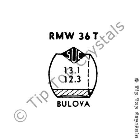 SUC RMW36T Watch Crystal