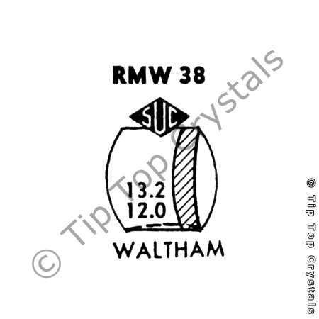 SUC RMW38 Watch Crystal