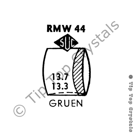 SUC RMW44 Watch Crystal