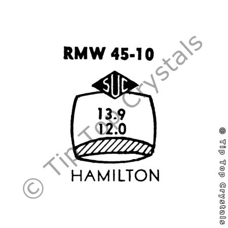 SUC RMW45-10 Watch Crystal