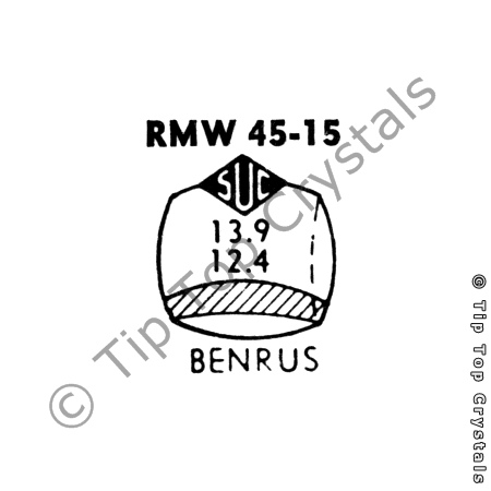 SUC RMW45-15 Watch Crystal