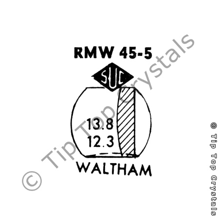 SUC RMW45-5 Watch Crystal