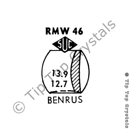 SUC RMW46 Watch Crystal