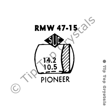 SUC RMW47-15 Watch Crystal