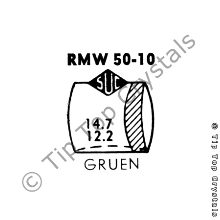 SUC RMW50-10 Watch Crystal