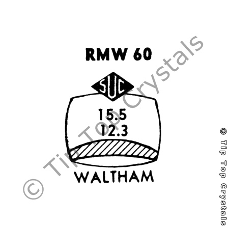 SUC RMW60 Watch Crystal