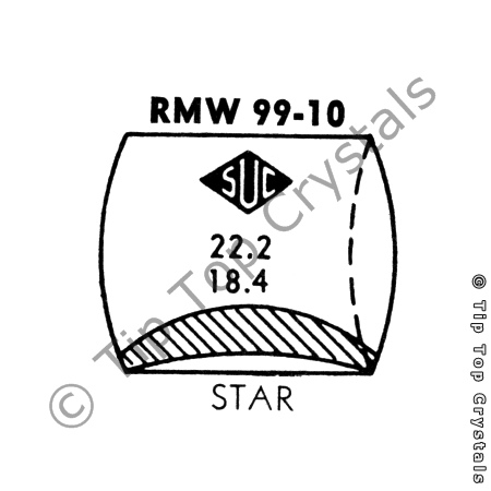 SUC RMW99-10 Watch Crystal