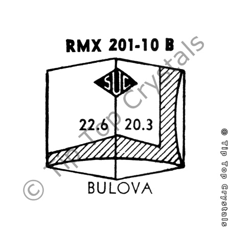 SUC RMX201-10B Watch Crystal
