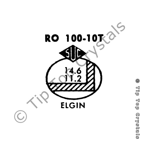 SUC RO100-10T Watch Crystal