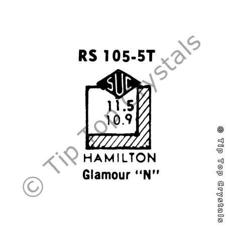 SUC RS105-5T Watch Crystal