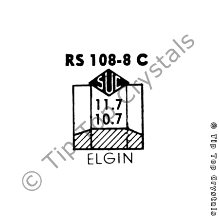 SUC RS108-8C Watch Crystal