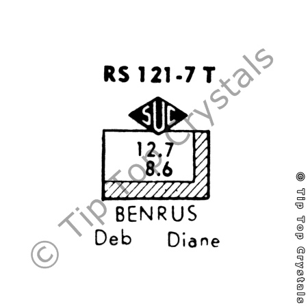 SUC RS121-7T Watch Crystal