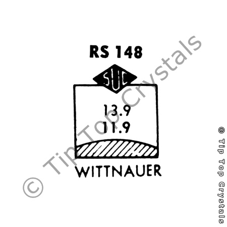 SUC RS148 Watch Crystal