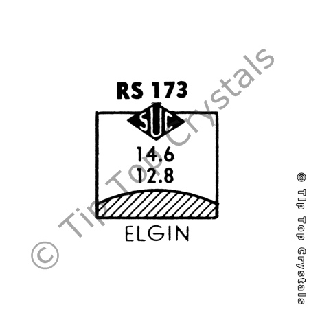 SUC RS173 Watch Crystal